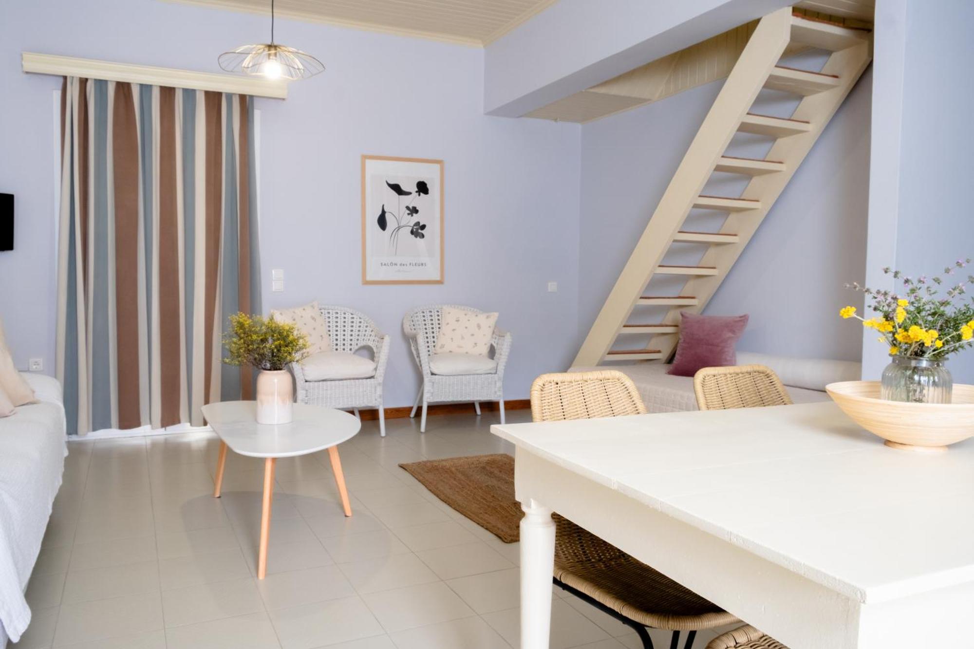 Blue House Apartments Vasilikos  Bagian luar foto