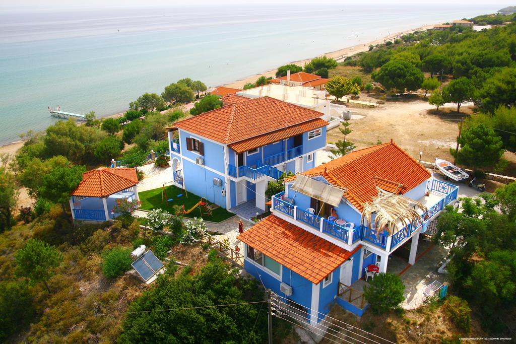 Blue House Apartments Vasilikos  Bagian luar foto